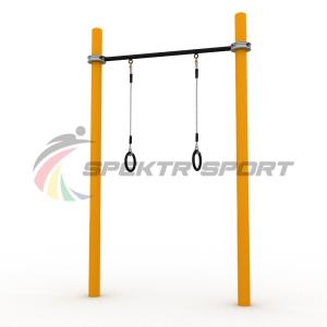 Купить Турник классический для занятий Воркаут с кольцами SP WRK-07 + Rings_76mm в Цивильске 