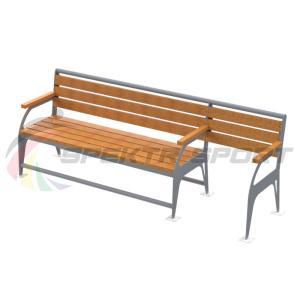 Купить Скамья с местом для коляски в Цивильске 